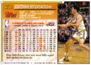 1993-94 Topps #356 John Stockton back image