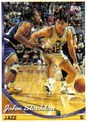 1993-94 Topps #356 John Stockton