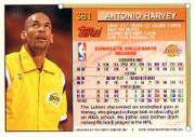 1993-94 Topps #361 Antonio Harvey RC back image