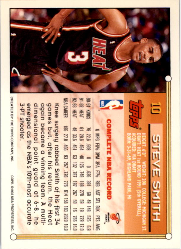1993-94 Topps Gold Basketball (Pick Card From List) C43 10-24 - Picture 7 of 245
