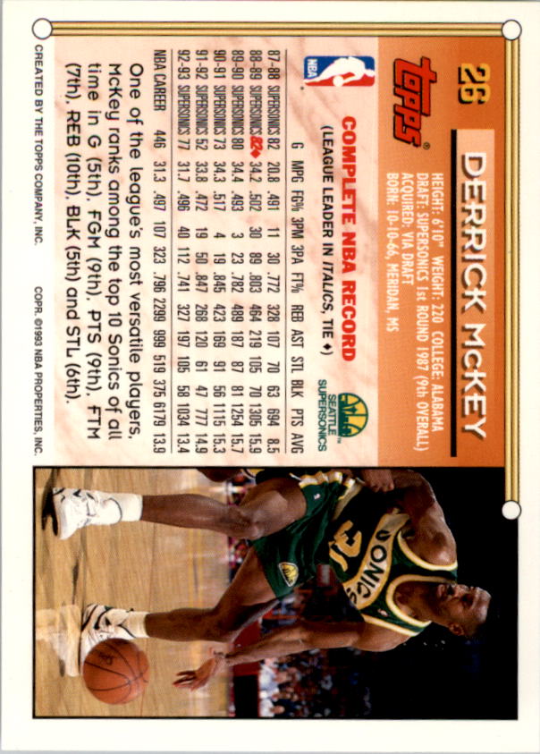 1993-94 Topps Gold Basketball (Pick Card From List) C43 10-24 - Picture 17 of 245