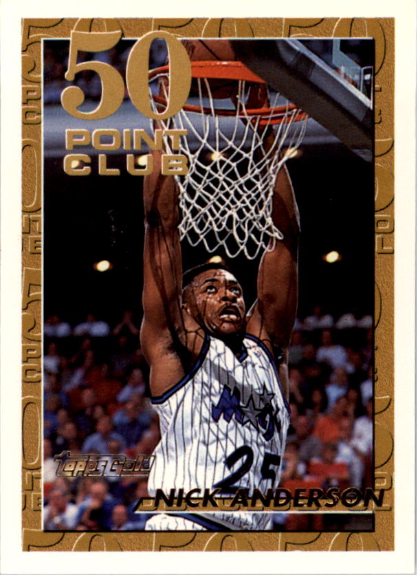 1993-94 Topps Gold #50 Nick Anderson 50