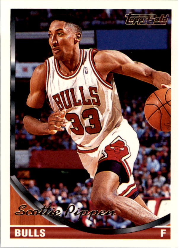 1993-94 Topps Gold #92 Scottie Pippen - NM-MT