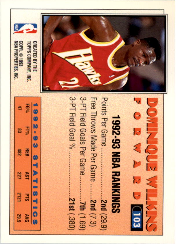 1993-94 Topps Gold Basketball (Pick Card From List) C43 10-24 - Picture 39 of 245