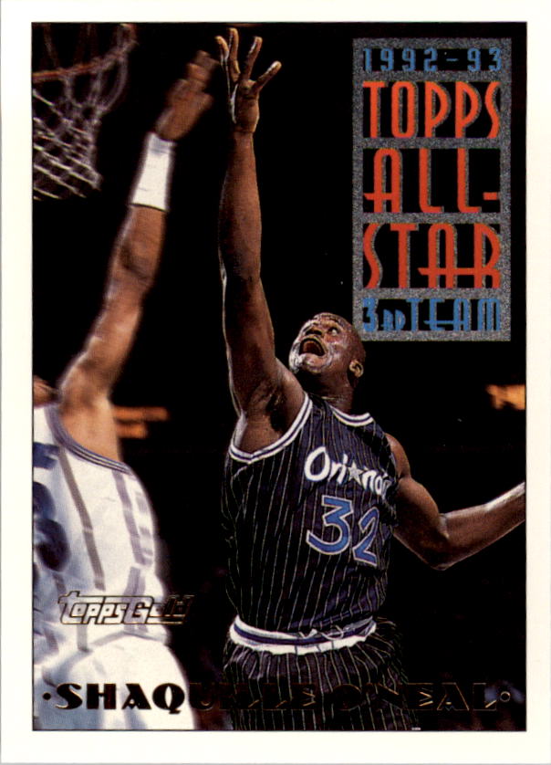 1993-94 Topps Gold #134 Shaquille O'Neal AS