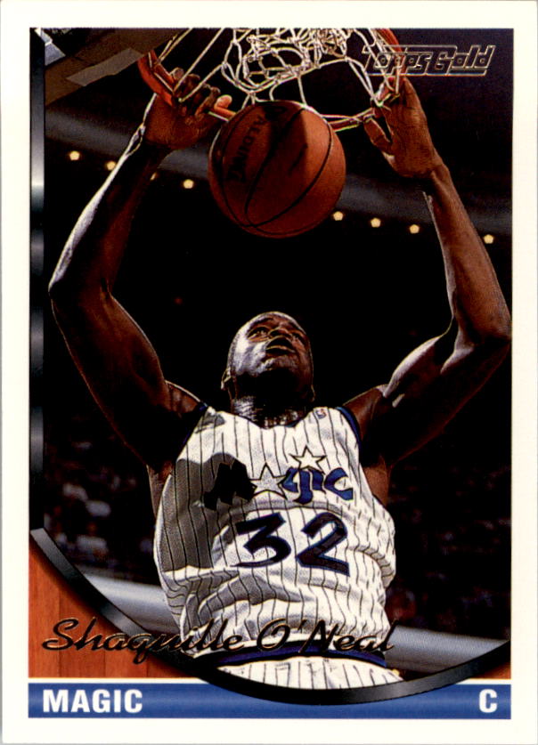 1993-94 Topps Gold #181 Shaquille O'Neal