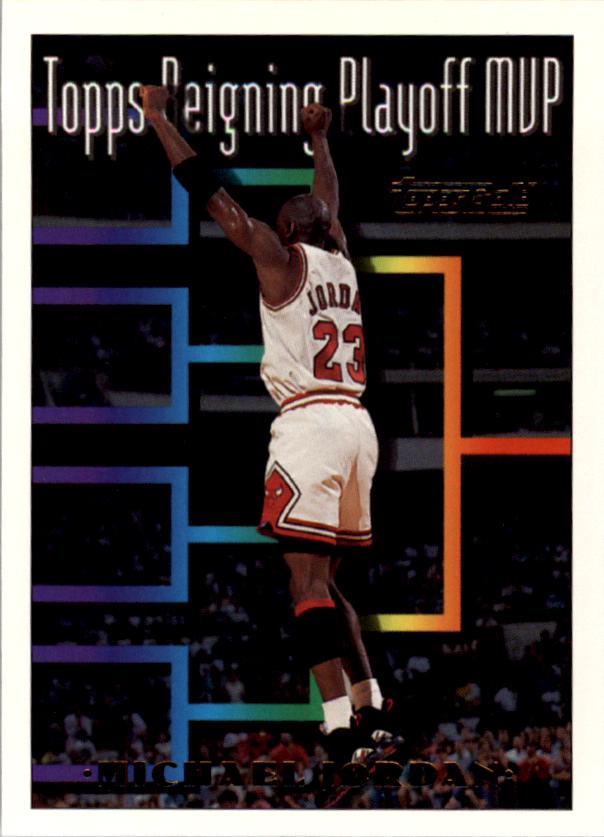 1993-94 Topps Gold #199 Michael Jordan FPM