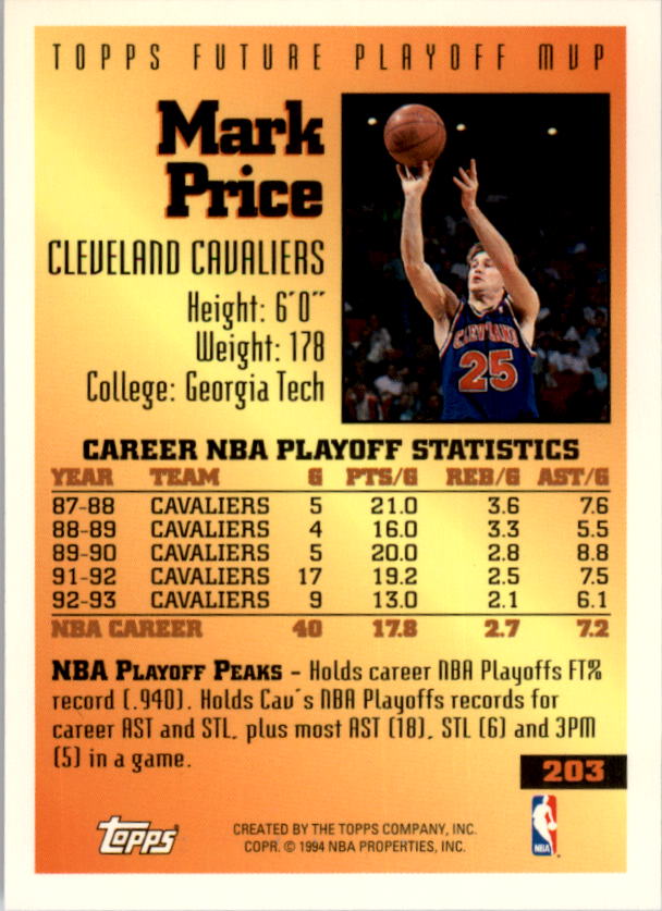 1993-94 Topps Gold Basketball Series Two (199-396) Singles - You Choose - Picture 9 of 366