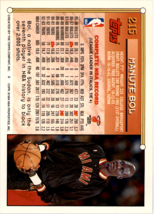 1993-94 Topps Gold Basketball Series Two (199-396) Singles - You Choose - Picture 32 of 366