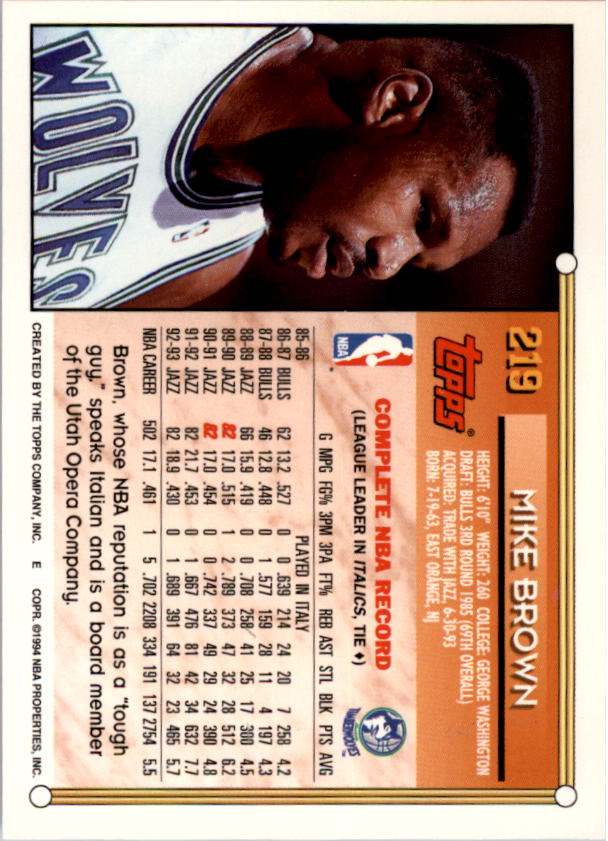 1993-94 Topps Gold Basketball Series Two (199-396) Singles - You Choose - Picture 40 of 366