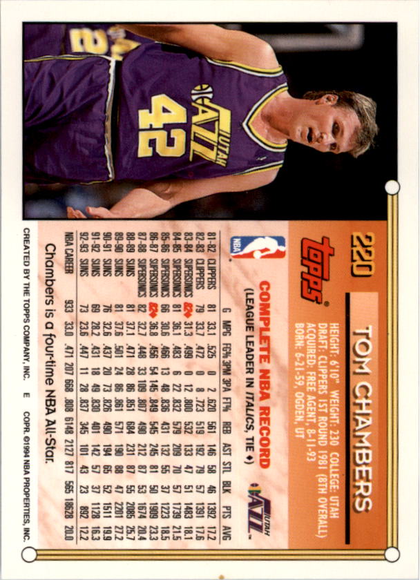 1993-94 Topps Gold Basketball Series Two (199-396) Singles - You Choose - Picture 42 of 366
