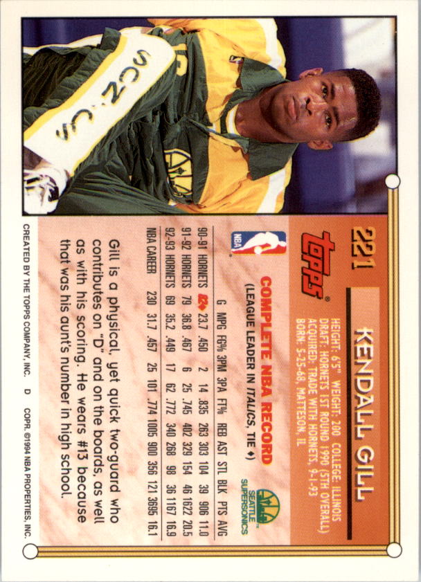 1993-94 Topps Gold Basketball Series Two (199-396) Singles - You Choose - Picture 44 of 366