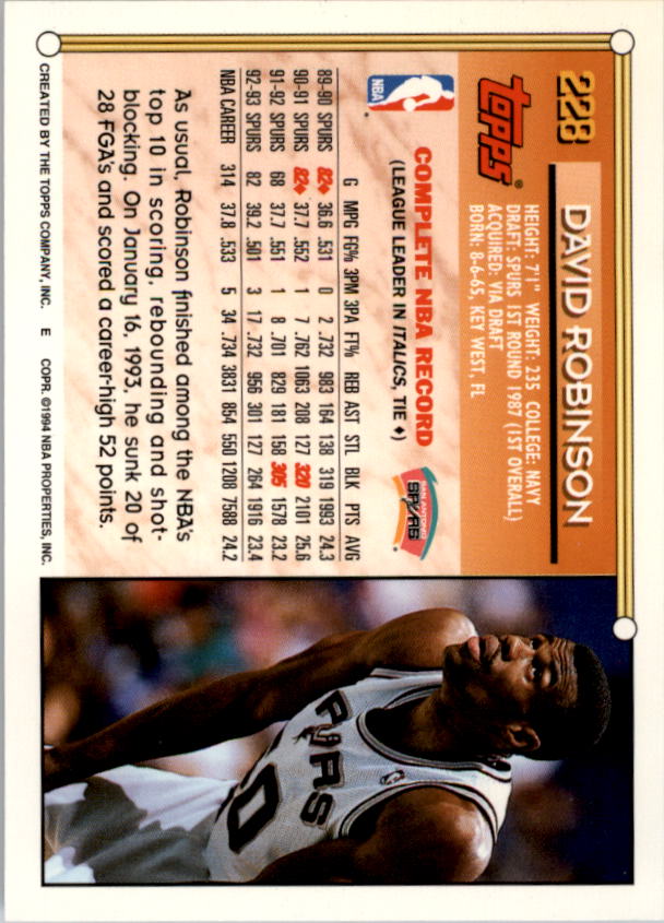 1993-94 Topps Gold Basketball Series Two (199-396) Singles - You Choose - Picture 56 of 366