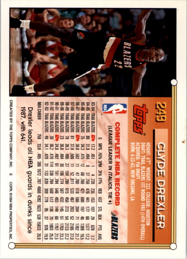 1993-94 Topps Gold Basketball Series Two (199-396) Singles - You Choose - Picture 98 of 366