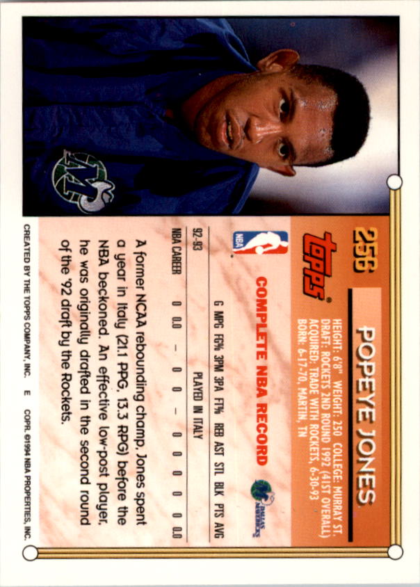 1993-94 Topps Gold Basketball Series Two (199-396) Singles - You Choose - Picture 112 of 366