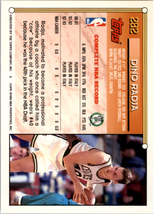 1993-94 Topps Gold Basketball Series Two (199-396) Singles - You Choose - Picture 162 of 366