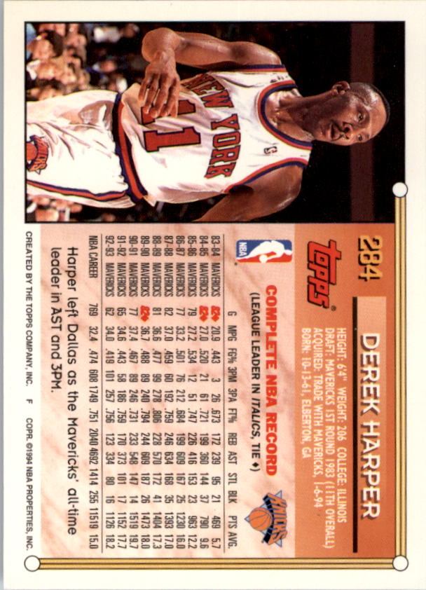 1993-94 Topps Gold Basketball Series Two (199-396) Singles - You Choose - Picture 166 of 366