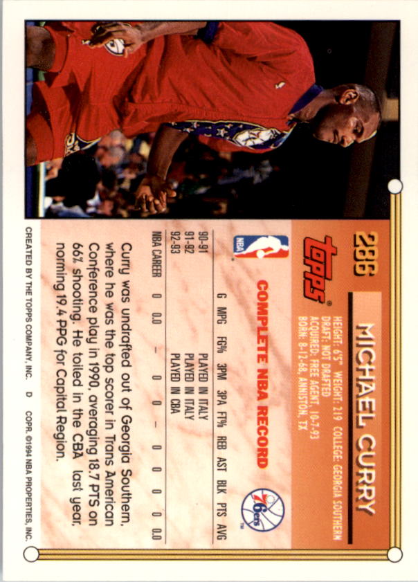 1993-94 Topps Gold Basketball Series Two (199-396) Singles - You Choose - Picture 170 of 366