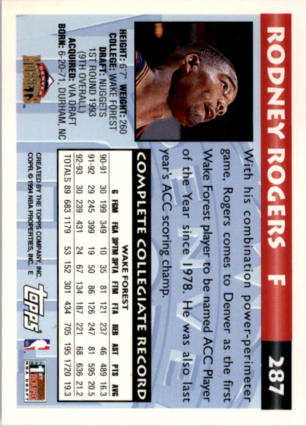 1993-94 Topps Gold Basketball Series Two (199-396) Singles - You Choose - Picture 172 of 366