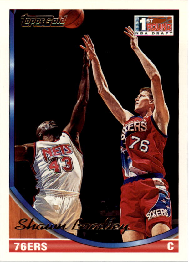 1993-94 Topps Gold #308 Shawn Bradley
