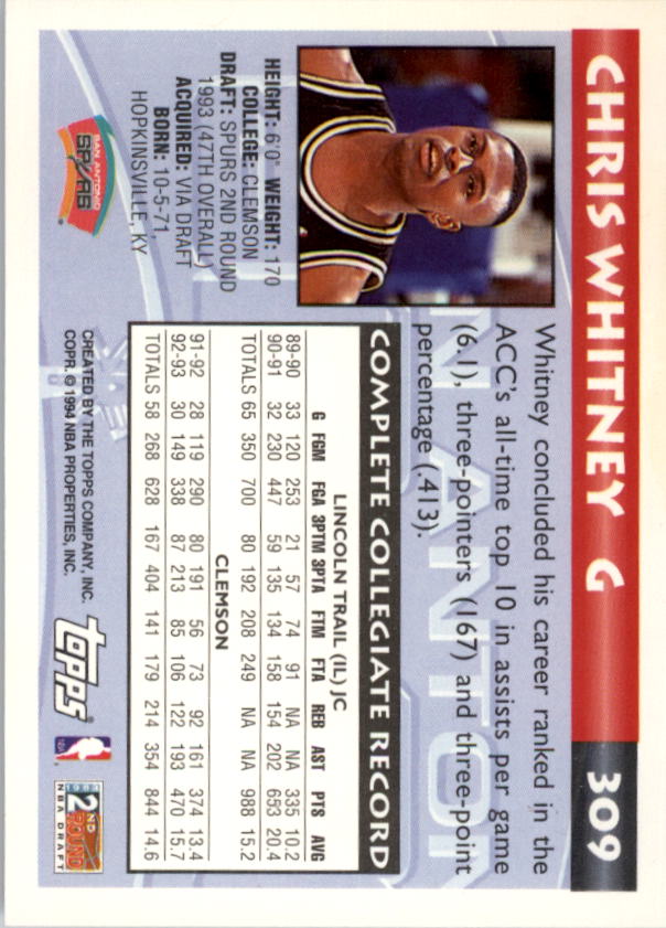 1993-94 Topps Gold Basketball Series Two (199-396) Singles - You Choose - Picture 209 of 366