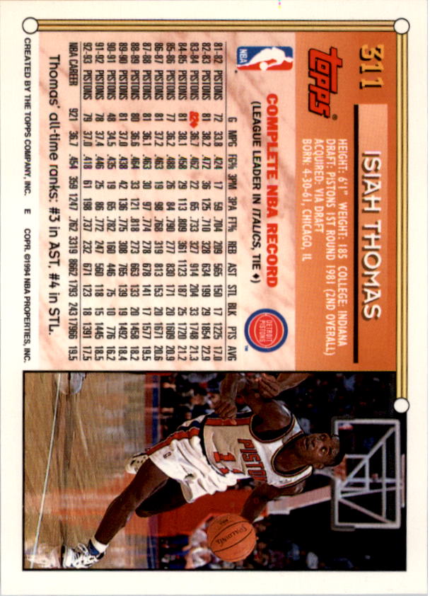 1993-94 Topps Gold Basketball Series Two (199-396) Singles - You Choose - Picture 213 of 366
