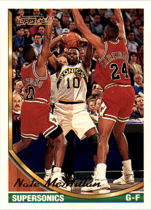 1993-94 Topps Gold Basketball Series Two (199-396) Singles - You Choose - Picture 296 of 366