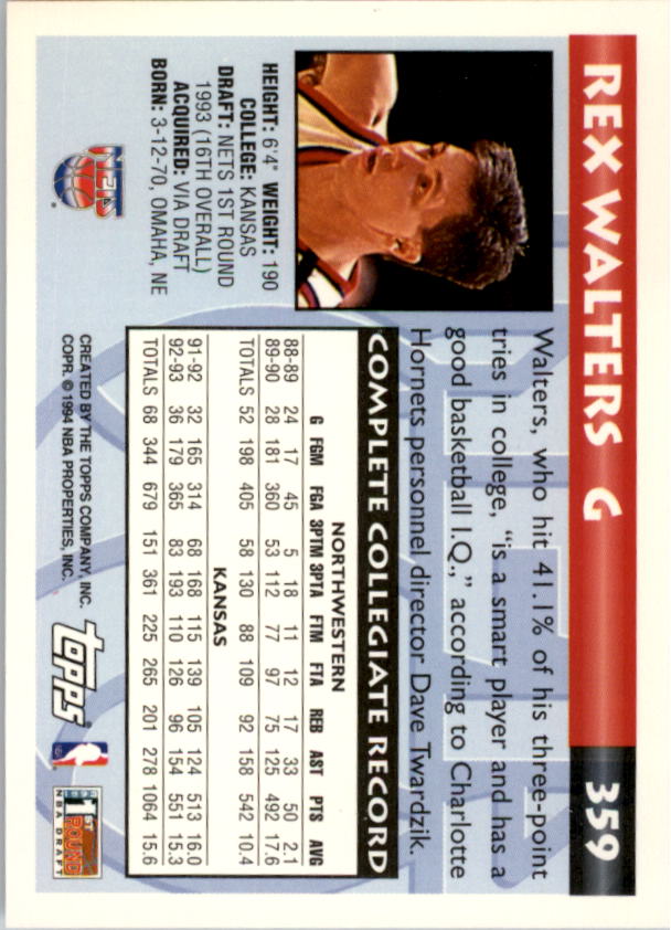 1993-94 Topps Gold Basketball Series Two (199-396) Singles - You Choose - Picture 301 of 366