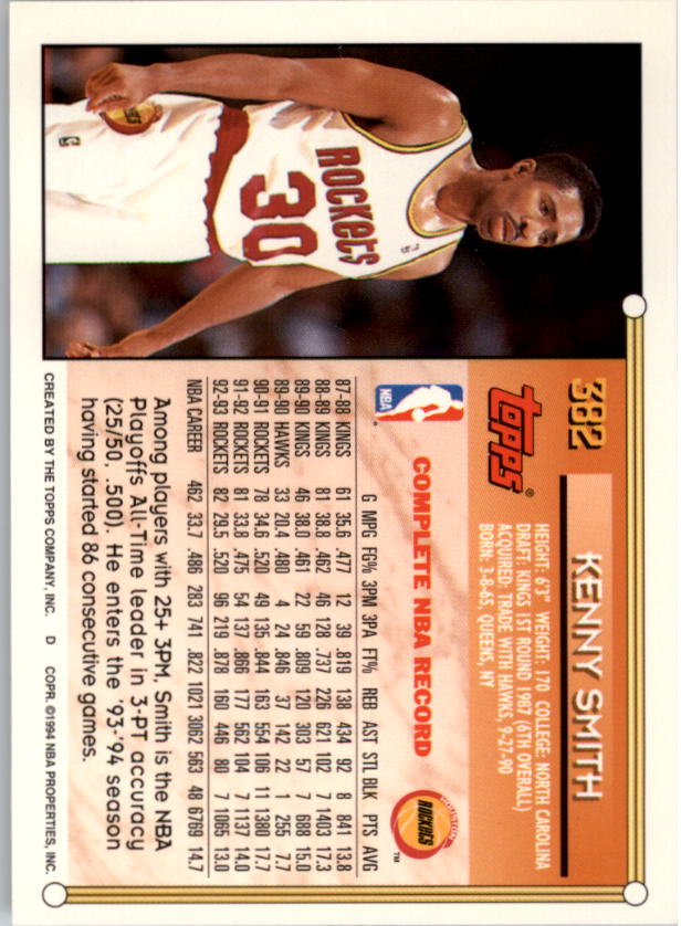 1993-94 Topps Gold Basketball Series Two (199-396) Singles - You Choose - Picture 345 of 366