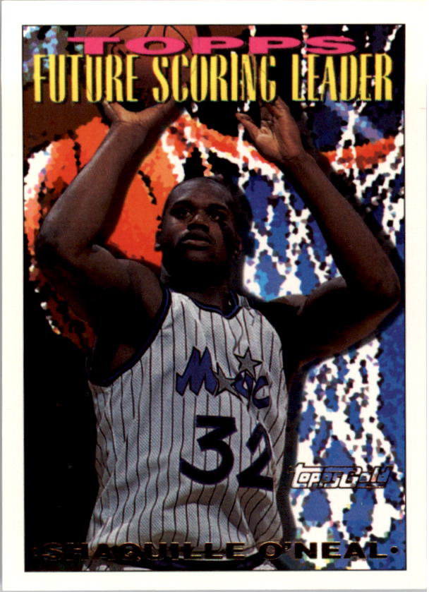 1993-94 Topps Gold #386 Shaquille O'Neal FSL