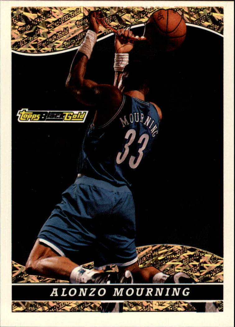 1993-94 Topps Black Gold #4 Alonzo Mourning
