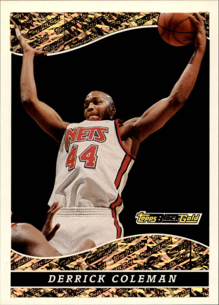 199394 Topps Black Gold 8 Derrick Coleman NMMT