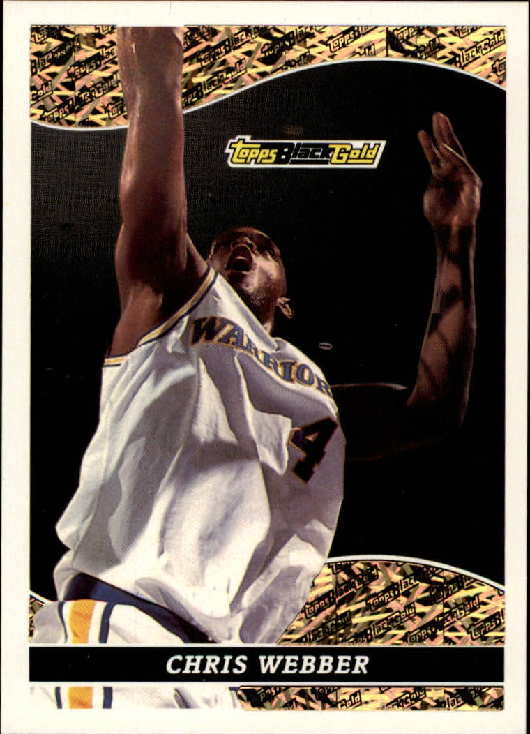 1993-94 Topps Black Gold #23 Chris Webber