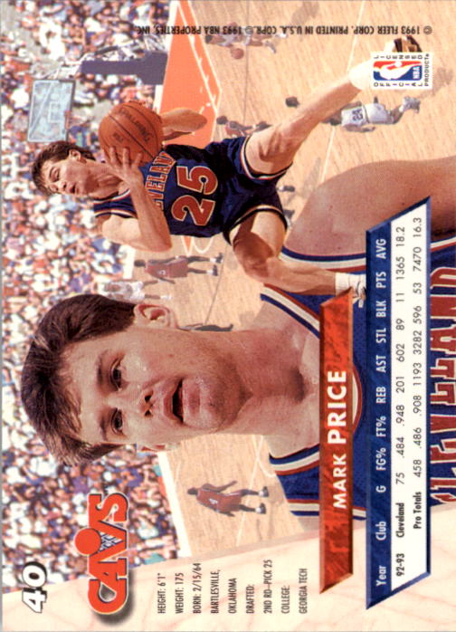 Sports Card Back