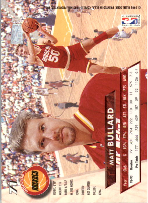 B5323- 1993-94 Ultra Basketball #s 1-250 +Rookies -You Pick- 15+ FREE US SHIP - Picture 141 of 499