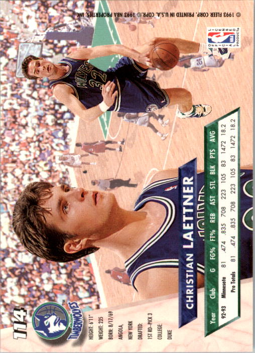B5323- 1993-94 Ultra Basketball #s 1-250 +Rookies -You Pick- 15+ FREE US SHIP - Picture 227 of 499