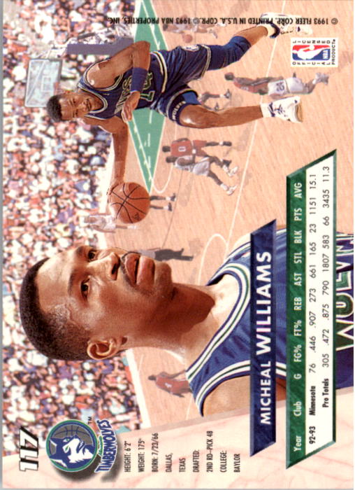 B5323- 1993-94 Ultra Basketball #s 1-250 +Rookies -You Pick- 15+ FREE US SHIP - Picture 233 of 499