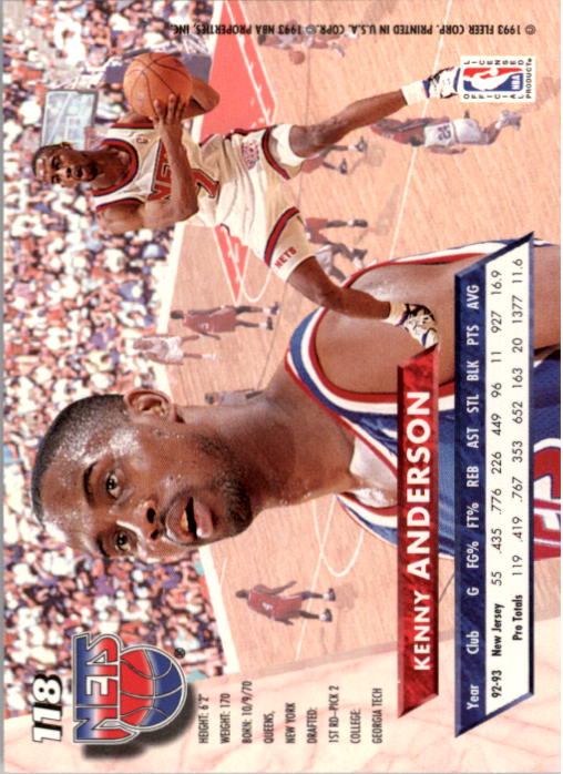B5323- 1993-94 Ultra Basketball #s 1-250 +Rookies -You Pick- 15+ FREE US SHIP - Picture 235 of 499