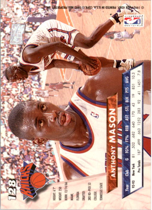 Sports Card Back