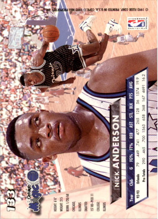 B5323- 1993-94 Ultra Basketball #s 1-250 +Rookies -You Pick- 15+ FREE US SHIP - Picture 265 of 499