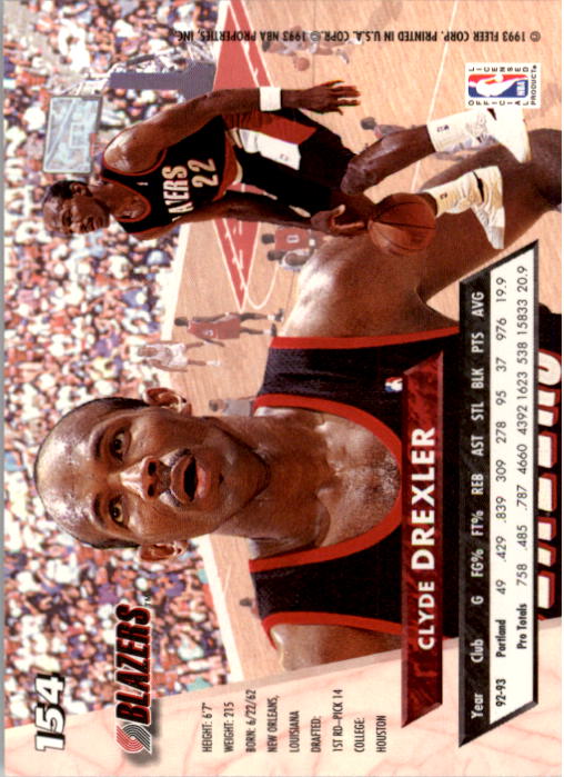 Clyde Drexler cards (1989-2022) Blazers Rockets - You Choose - Picture 34 of 162
