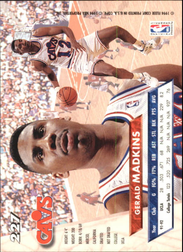 B5323- 1993-94 Ultra Basketball #s 1-250 +Rookies -You Pick- 15+ FREE US SHIP - Picture 453 of 499
