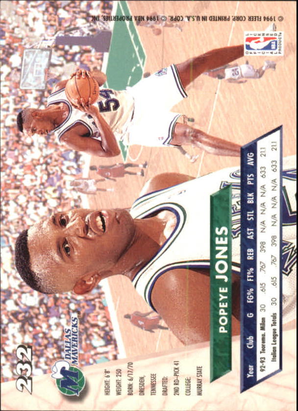 B5323- 1993-94 Ultra Basketball #s 1-250 +Rookies -You Pick- 15+ FREE US SHIP - Picture 463 of 499