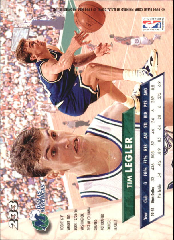 B5323- 1993-94 Ultra Basketball #s 1-250 +Rookies -You Pick- 15+ FREE US SHIP - Picture 465 of 499