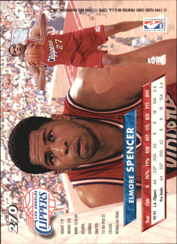 B5323- 1993-94 Ultra Basketball #s 251-375 +Inserts -You Pick- 15+ FREE US SHIP - Picture 39 of 320
