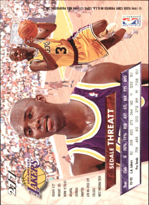 B5323- 1993-94 Ultra Basketball #s 251-375 +Inserts -You Pick- 15+ FREE US SHIP - Picture 53 of 320