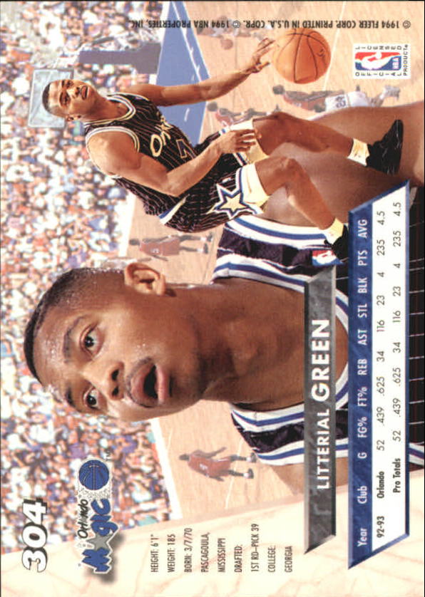 B5323- 1993-94 Ultra Basketball #s 251-375 +Inserts -You Pick- 15+ FREE US SHIP - Picture 107 of 320