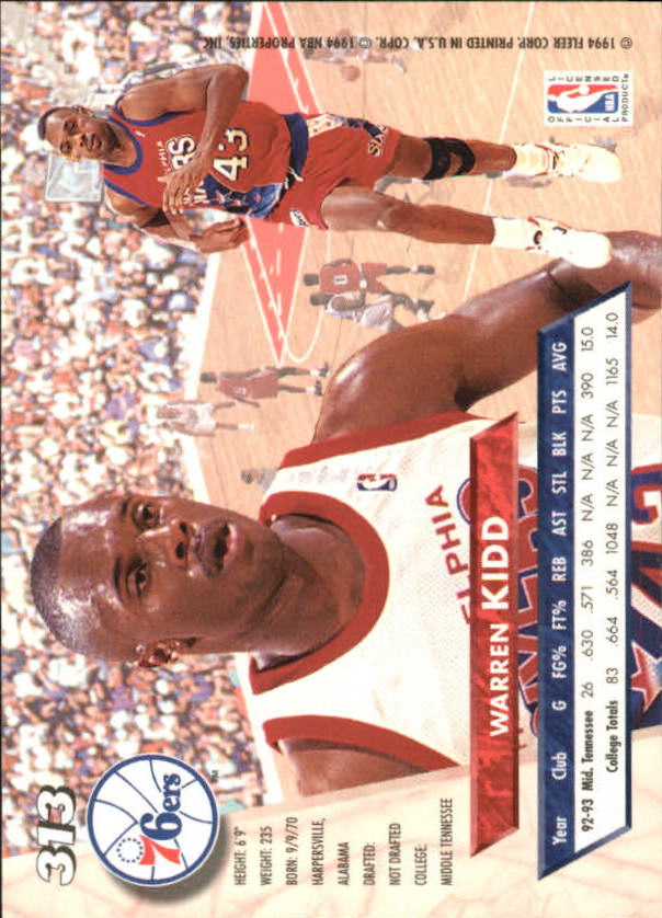 B5323- 1993-94 Ultra Basketball #s 251-375 +Inserts -You Pick- 15+ FREE US SHIP - Picture 123 of 320