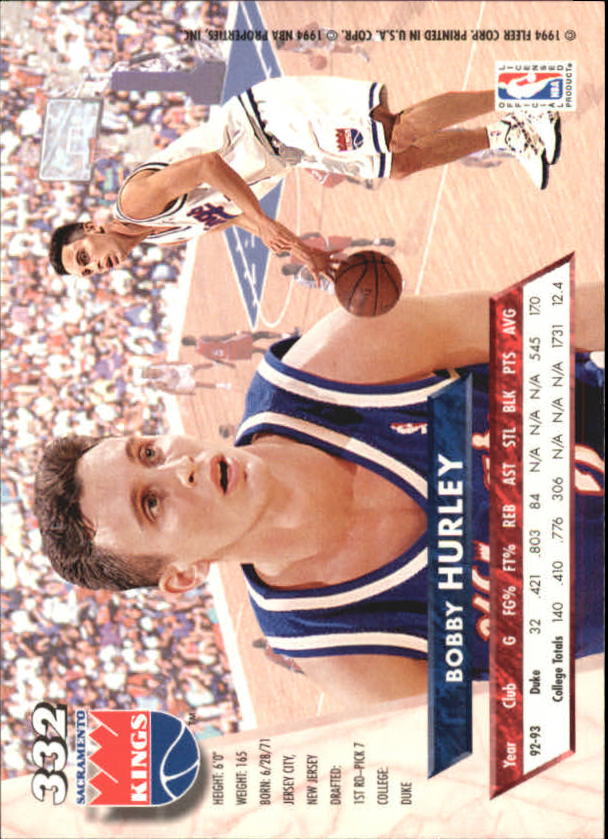 B5323- 1993-94 Ultra Basketball #s 251-375 +Inserts -You Pick- 15+ FREE US SHIP - Picture 161 of 320