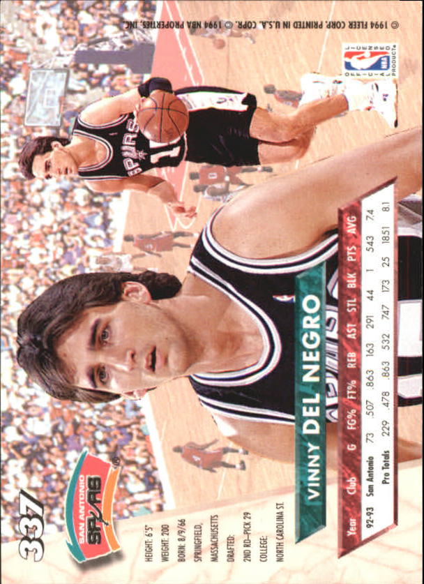 B5323- 1993-94 Ultra Basketball #s 251-375 +Inserts -You Pick- 15+ FREE US SHIP - Picture 171 of 320